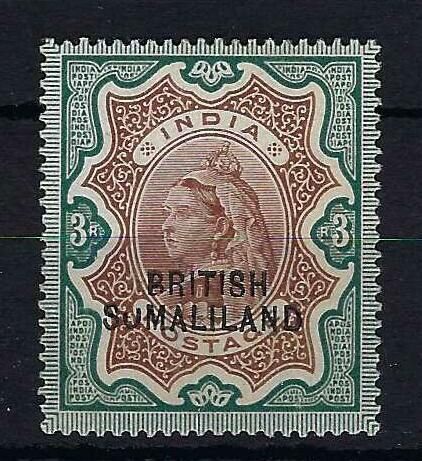 Image of Somaliland Protectorate SG 23c VLMM British Commonwealth Stamp